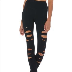 Alo ripped warrior leggings